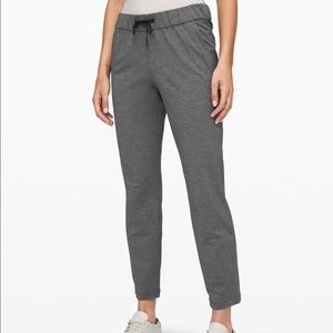 Lululemon Gray On the Fly Pants Size 8